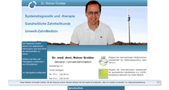 Desktop Screenshot of dr-grobler.de
